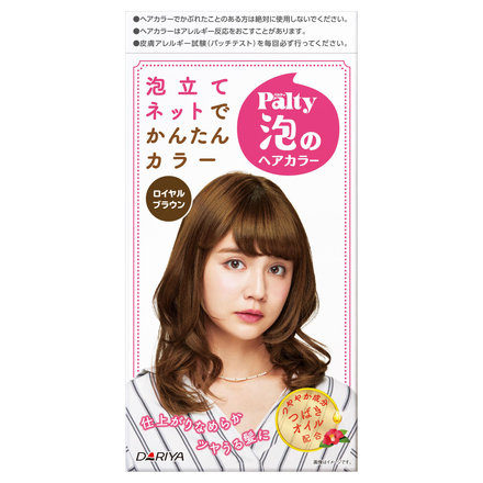 パルティ / 泡のヘアカラー ロイヤルブラウンの公式商品情報｜美容・化粧品情報はアットコスメ