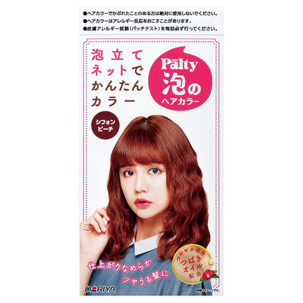 パルティ / 泡のヘアカラー シフォンピーチの公式商品情報｜美容