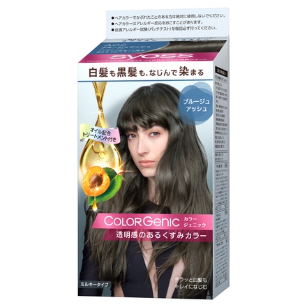 syoss(サイオス) / カラージェニック ミルキーヘアカラー (ちらっと白髪用) PA03 ビンテージアッシュ の公式商品情報｜美容・化粧品情報はアットコスメ