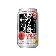 男梅サワー缶350ml/サッポロビール 商品写真