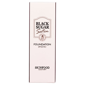 Skinfood スキンフード ブラックシュガー サテン ファンデーションの公式商品情報 美容 化粧品情報はアットコスメ Skinfood スキンフード ブラックシュガー サテン ファンデーションの公式商品情報 美容 化粧品情報はアットコスメ