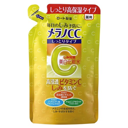 メラノCC / 薬用しみ対策美白化粧水 しっとりタイプ つめかえ用の公式