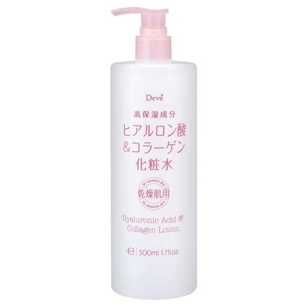 Deve / ヒアルロン酸＆コラーゲン化粧水 500mlの公式商品情報｜美容