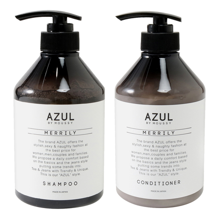 アズール バイ マウジー / AZUL Shampoo／Conditioner MERRILYの公式