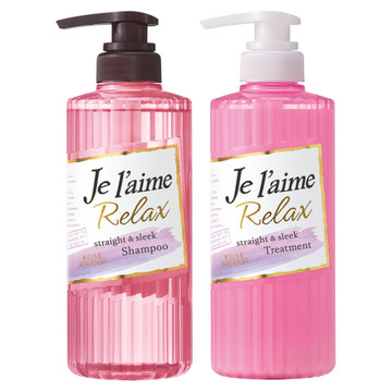 Je L Aime ジュレーム リラックス シャンプー トリートメント ストレート スリーク の商品情報 美容 化粧品情報はアットコスメ