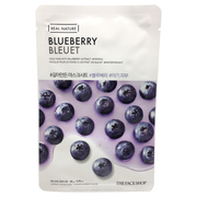 Real Nature Blueberry Face Mask/THE FACE SHOP iʐ^
