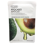 Real Nature Avocado Face Mask/THE FACE SHOP iʐ^
