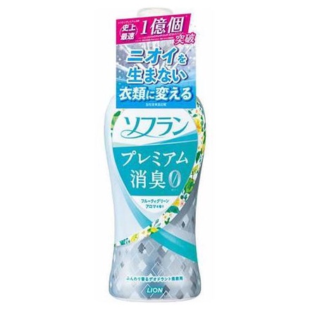 ソフラン 柔軟剤 プレミアム消臭０ フルーティグリーンアロマの香り　詰替16袋