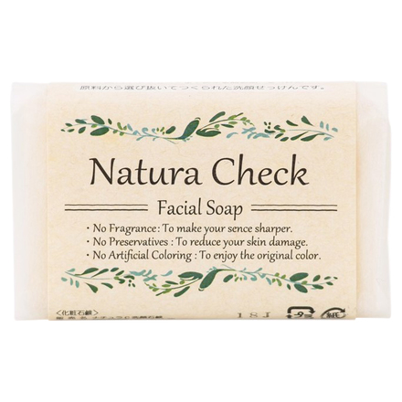 Natura Check / 無添加洗顔せっけんの公式商品情報｜美容・化粧品情報