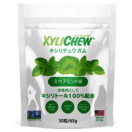 お口の専門店 / Xylichew 粒ガム パウチタイプ スペアミント味の公式