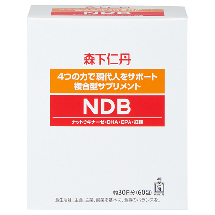 森下仁丹 / NDB 60包の公式商品情報｜美容・化粧品情報はアットコスメ