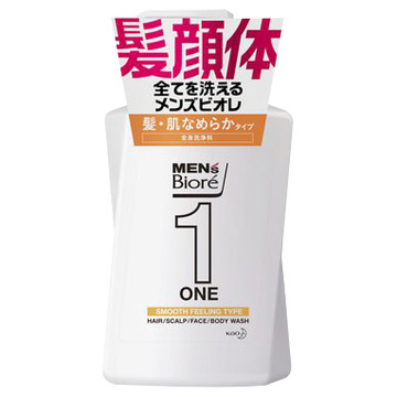 メンズビオレ One オールインワン全身洗浄料 髪 肌なめらかタイプの公式商品情報 美容 化粧品情報はアットコスメ