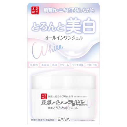 なめらか本舗 / とろんと濃ジェル 薬用美白 Nの公式商品情報｜美容