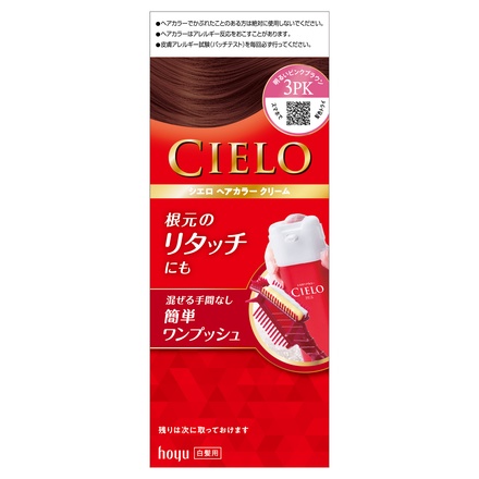 医薬部外品】シエロ(CIELO) ムースカラー 3PK 明るいピンク