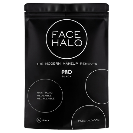 FACE HALO / クレンジングパット プロ／BLACK 3枚入りの公式商品情報