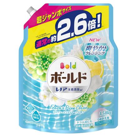 【在庫僅少】 ボールド / ボールドジェル フレッシュピュアクリーンの香り 洗濯洗剤