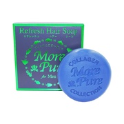 Refresh Hair Soap For Men/COLLAGEN MorePure COLLECTION iʐ^
