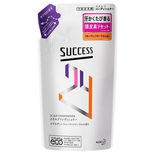 サクセス24 クレンジングシャンプー／スカルプコンディショナー フルーティフローラルの香り コンディショナー(詰替) / サクセス 商品写真 1枚目