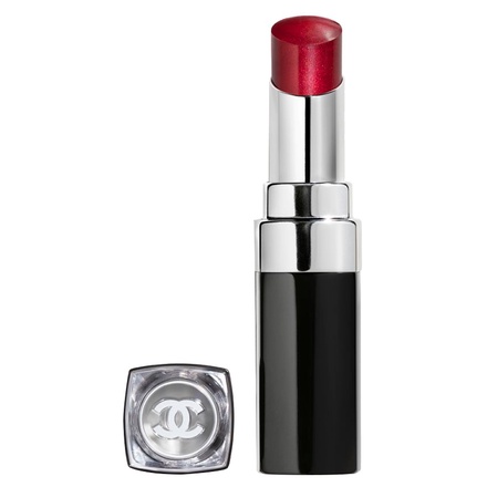 CHANEL キャビアスキン ココマーク ハーフムーン チェーン