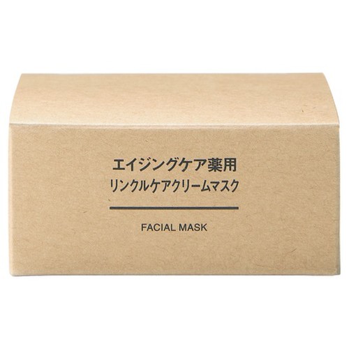 無印良品 / エイジングケア薬用リンクルケアクリームマスク 80gの公式 