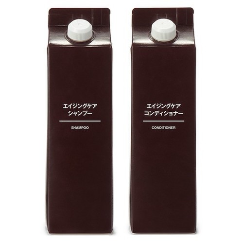 エイジングケアシャンプー／コンディショナー シャンプー 大容量 600ml / 無印良品 商品写真 2枚目