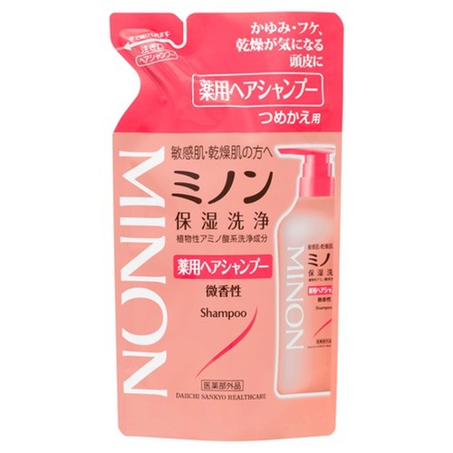 ミノン 薬用ヘアシャンプー 薬用コンディショナー シャンプー つめかえ用 の公式商品情報 美容 化粧品情報はアットコスメ