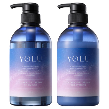 YOLU カームナイトリペア シャンプー&トリートメント詰替用 1200ml