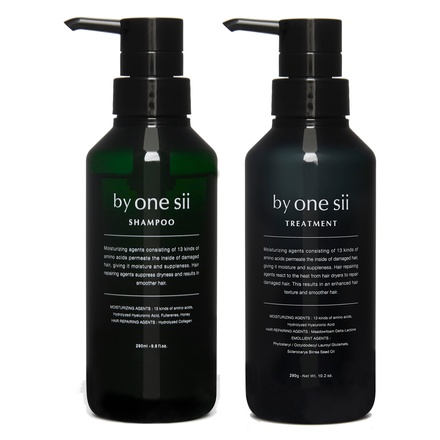 by one sii / MOISTURIZE AMINO SHAMPOO&HEAT CARE TREATMENTの公式 