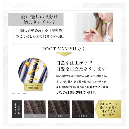 綺和美 / 白髪染め カラーシャンプー ダークブラウンの公式商品
