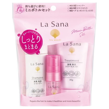 La Sana(ラサーナ) / ダメージヘアケア ミニボトルセットの公式商品 