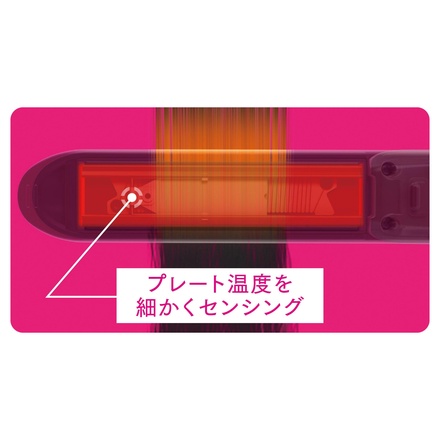 Panasonic / ストレートアイロン ナノケア EH-HS0J -K・黒の公式