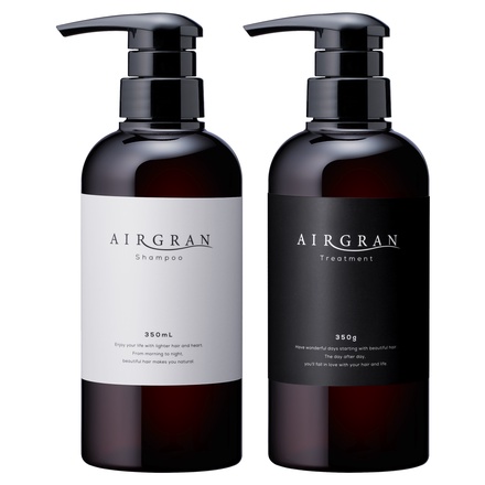 AIRGRAN / エアグラン ナチュラルストレートシャンプー＆トリートメントの公式商品情報｜美容・化粧品情報はアットコスメ