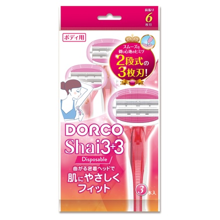 Shai / Shai 全身用シェーバー スムーザー付き カミソリ Shai3＋3 使い捨てタイプの公式商品情報｜美容・化粧品情報はアットコスメ