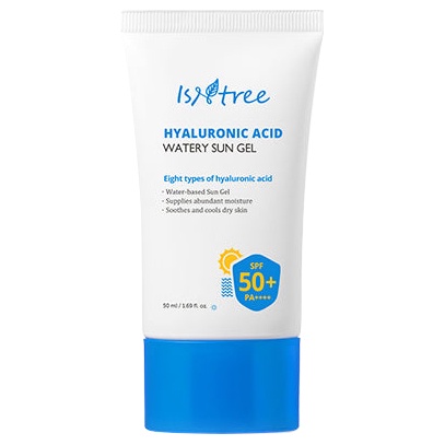 isntree hyaluronic acid watery sun gel spf 50