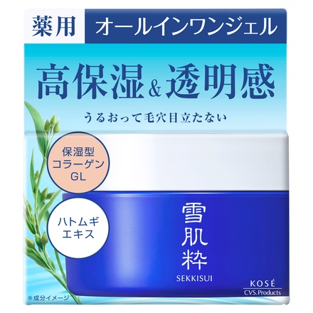 【KOSE】薬用オールインワンジェル 雪肌粋60g×6個