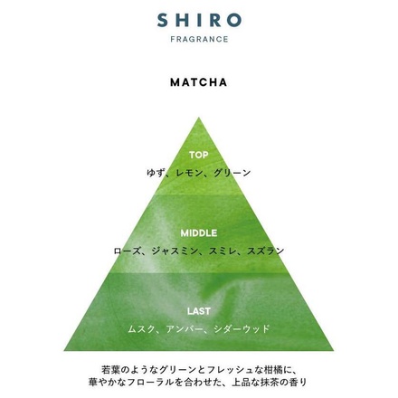 SHIRO / 抹茶 ルームフレグランス 200mlの公式商品情報｜美容・化粧品