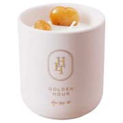 SELF LOVE CRYSTAL CANDLE - GOLDEN HOUR -
