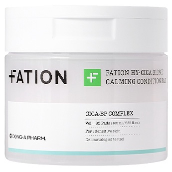 FATION / HY-CICA Biome Calming Condition Pad 80枚の公式商品情報 