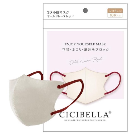 CICIBELLA / CICIBELLA 3D小顔マスク オールドレースレッドの公式商品