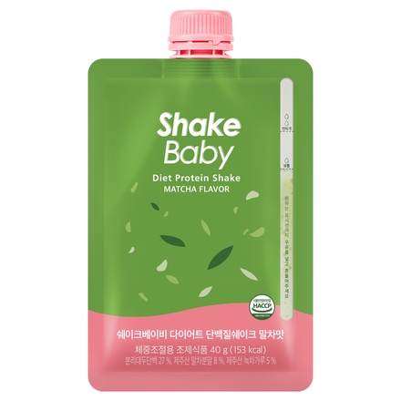 Shake baby / Shake baby 抹茶味(パウチタイプ)の公式商品情報｜美容・化粧品情報はアットコスメ