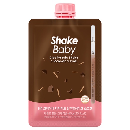 Shake baby / Shake baby チョコレート味(パウチタイプ)の公式商品情報｜美容・化粧品情報はアットコスメ