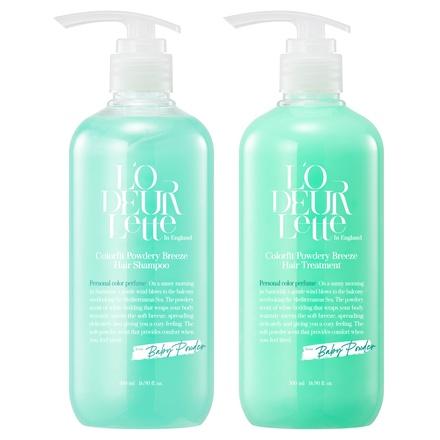 205【新品】ロダレット カラーフィット パウダリーブリーズ シャンプー 9本② L'ODEURLETTE / ロダレット カラーフィット ヘアシャンプー