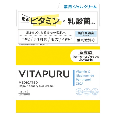 VITAPURU(ビタプル) / ビタプル リペアアクアリージェルクリーム 90gの公式商品情報｜美容・化粧品情報はアットコスメ