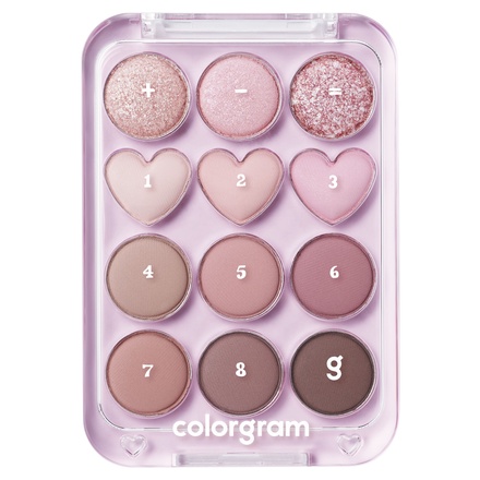 colorgram / 目元チュートリアルアイパレット 02 Pink Mouveの公式商品