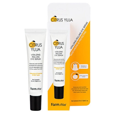 FarmStay / CITRUS YUJA VITALIZING EYE SERUMの商品情報｜美容
