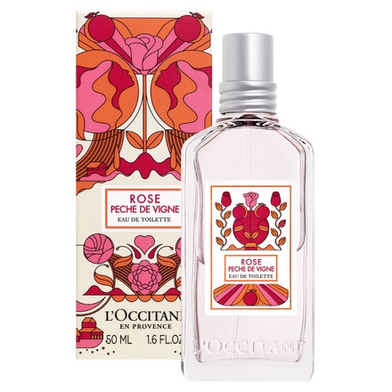 人気カラーの ロクシタン オードトワレ ローズヴァインピーチ 香水 