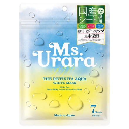 Ms.Urara(ミズウララ) / THE RETIVITA AQUA WHITE MASKの公式商品情報｜美容・化粧品情報はアットコスメ