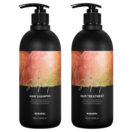 BANANAL / Perfumed Hair Shampoo／Treatment Sweet Fresh Pearの公式 