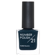 NUMBER POLISH21 FOREST BLACK/NUMBER POLISH iʐ^