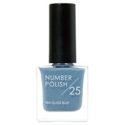 NUMBER POLISH25 SEA-GLASS BLUE/NUMBER POLISH iʐ^